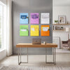 Magnetic Wall-Mounted Document Organizer for Papers and Folders
