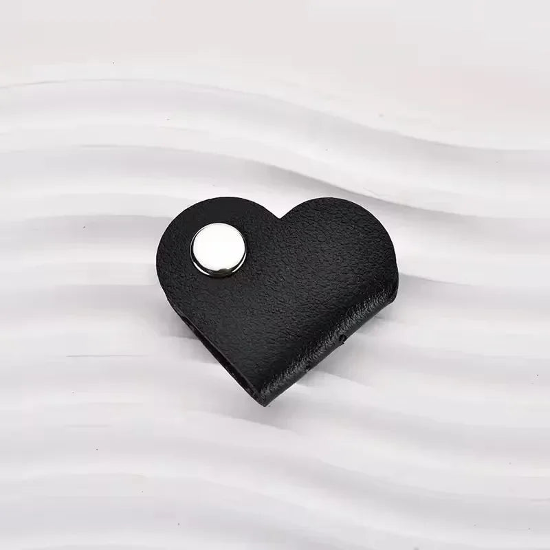 Durable Leather Cable Protectors for Charging Cords