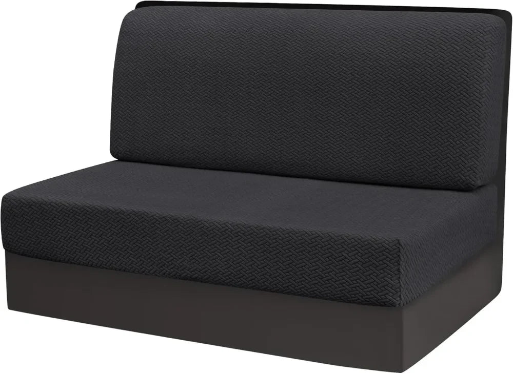 Stretch Jacquard RV Dinette Cushion Covers (2-Piece Set)