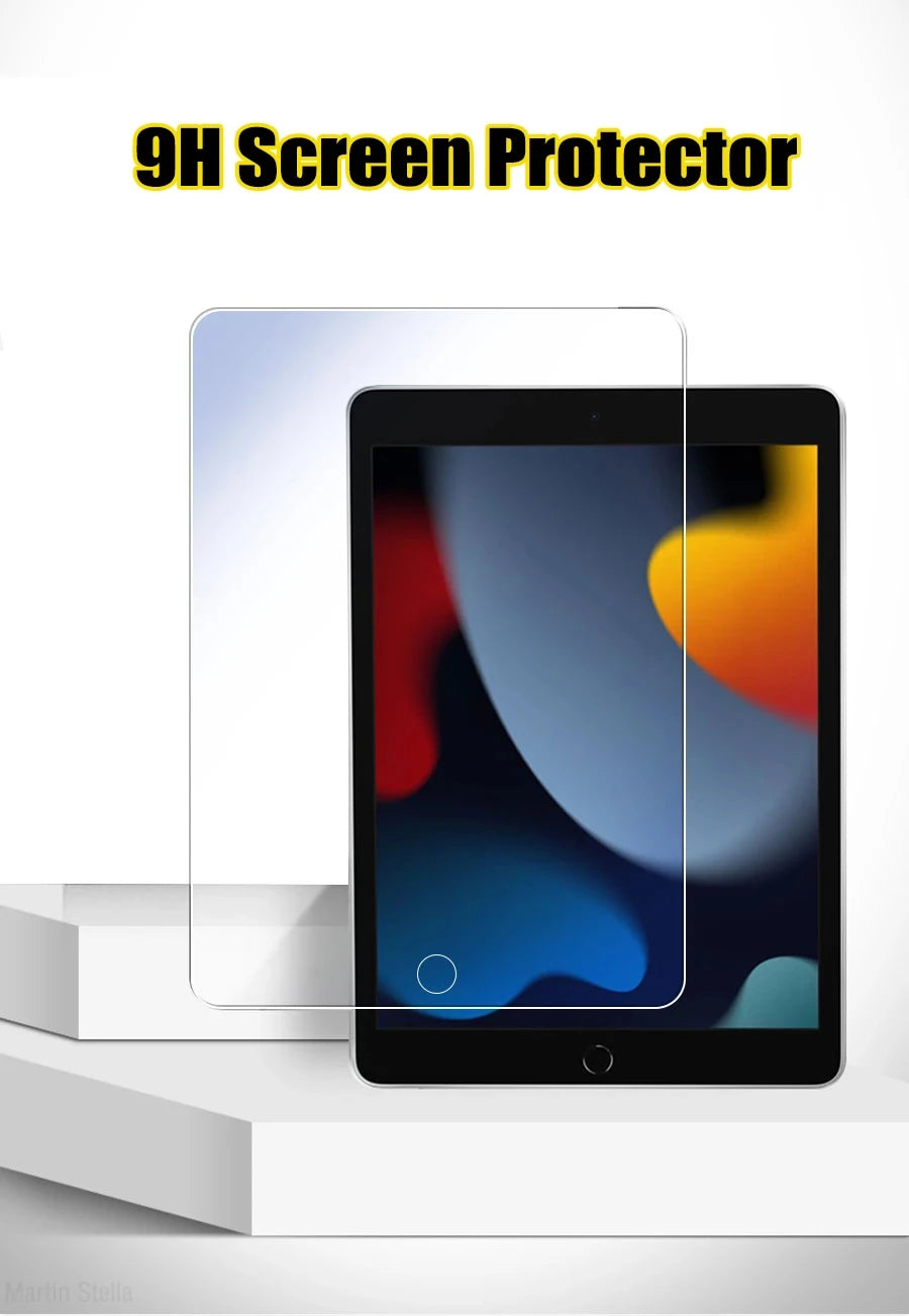 Tempered Glass Screen Protector for iPad 10.2-Inch (7th, 8th, 9th Generation)
