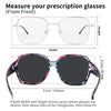 Square Fit-Over Sunglasses for Glasses Wearers