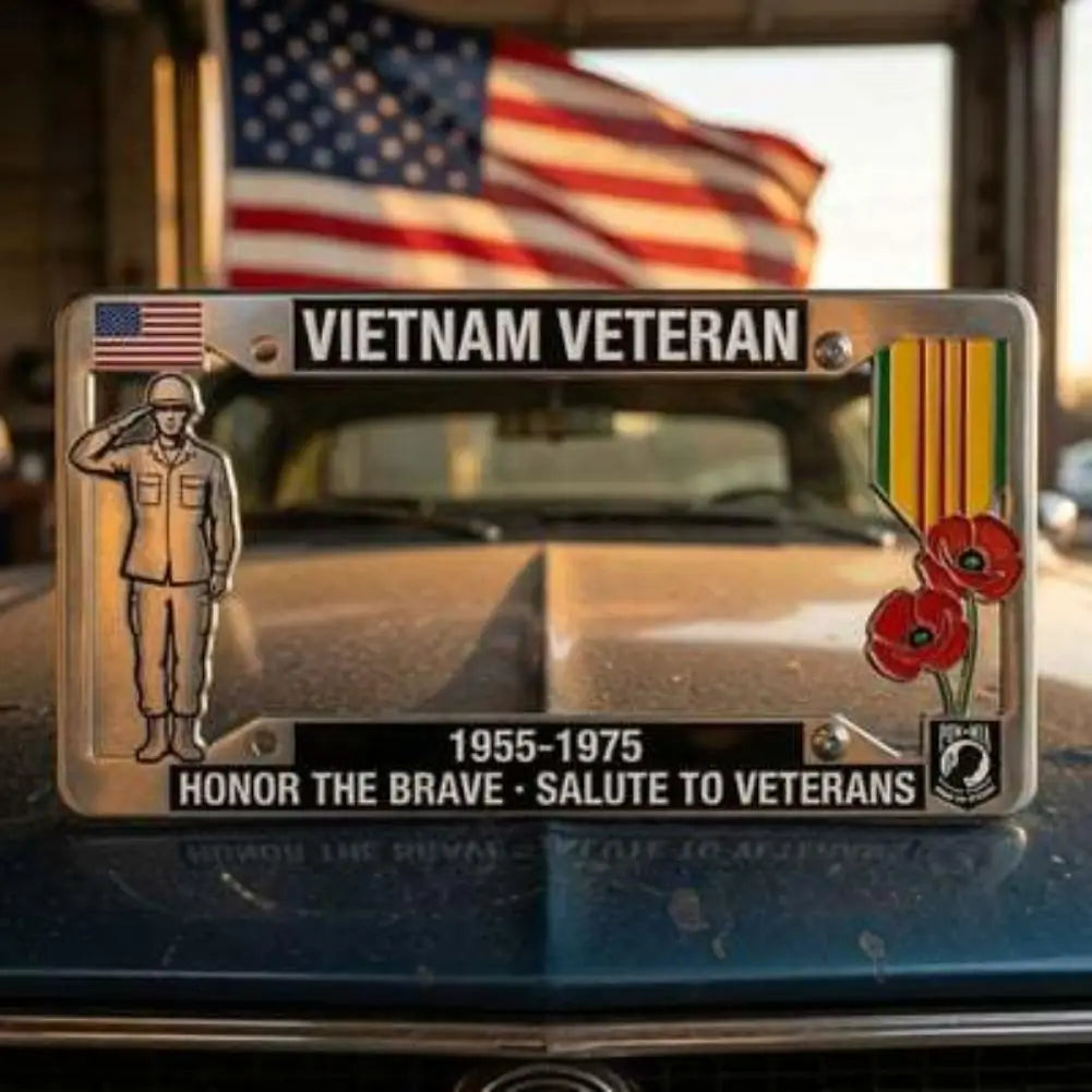 Commemorative Anniversary License Plate Frame