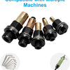 Professional Rivet Nut Tool Kit with Carbon Steel Rivnuts (M3-M8)