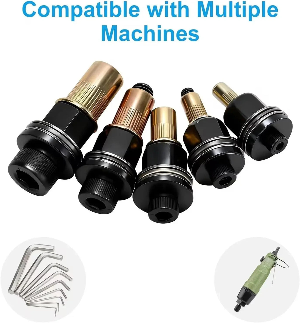 Professional Rivet Nut Tool Kit with Carbon Steel Rivnuts (M3-M8)