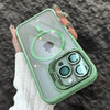 Luxury Magnetic Shockproof Phone Case with Kickstand and Lens Protection