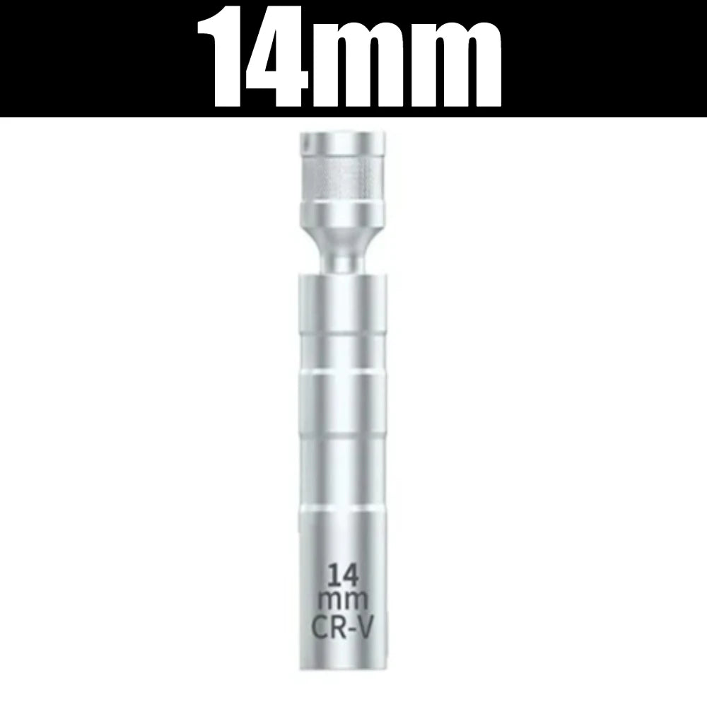 Universal Joint Spark Plug Socket Set with Magnetic Thin Wall Design
