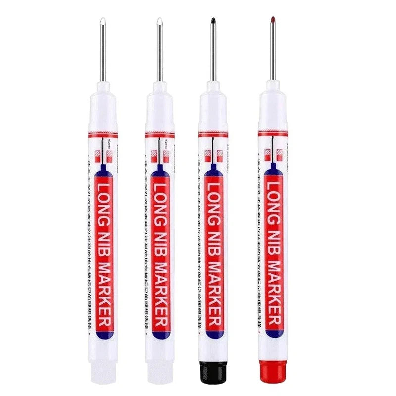 20mm Deep Hole Long Nib Markers - 4 Pack