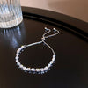 Rhinestone Round Clasp Bracelet