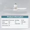 E27 Ceiling Fan Light with Remote Control