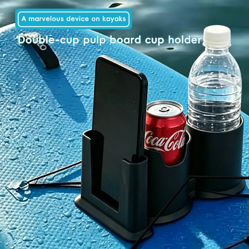 Kayak Drink & Phone Holder with Secure Mount