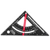 Adjustable Aluminum Alloy Triangle Ruler for Woodworking