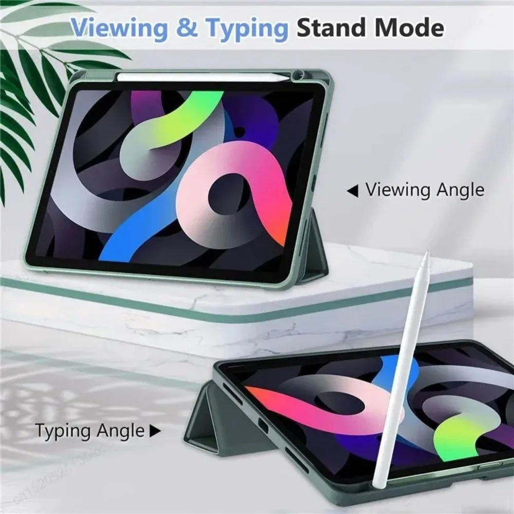 Slim Trifold Case for iPad 10th & 11th Generation with Pencil Holder