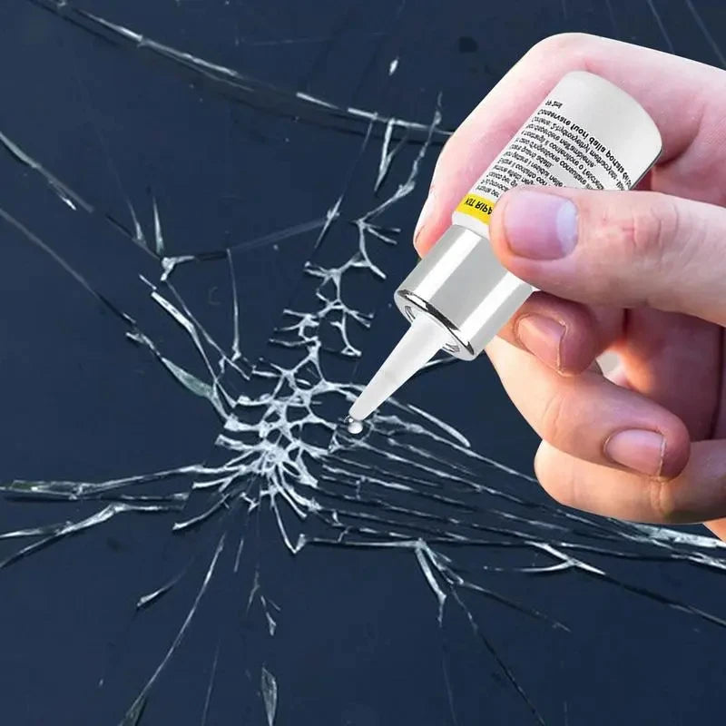 Windshield Crack Repair Kit with Resin Applicator