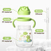 Baby Training Cup with Straw and Easy-Grip Handles