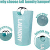 Collapsible Laundry Hamper with Padded Handles