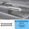 ABS plastic trim kit for Ford Mustang 2015+ featuring a horizontal vent design