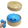 Realistic Steamed Bun Squishy Toy
