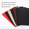 PU Leather Rhombus Pattern Car Trunk Mat