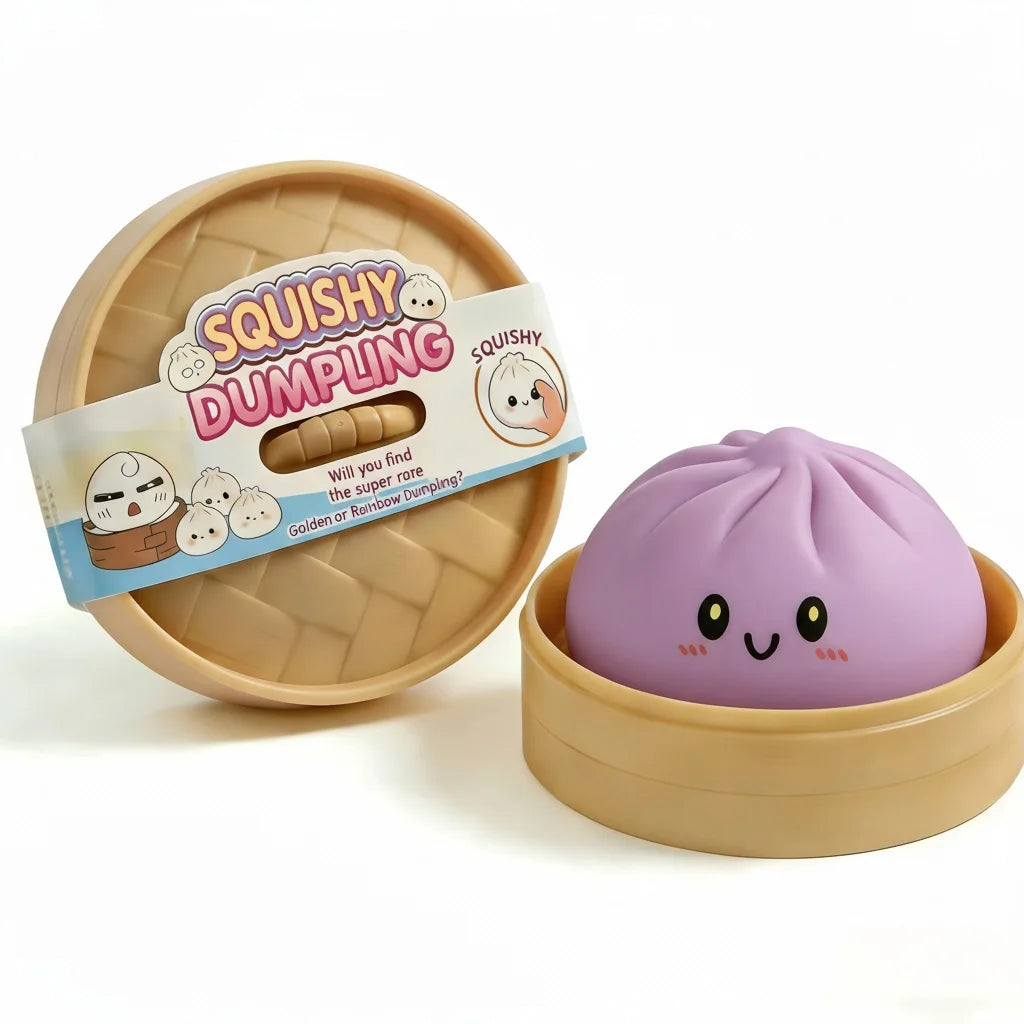 Glitter Dumpling Squishy Stress Relief Toy