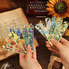 Vintage Metal Bookmarks with Long Tassels (Set of 12)
