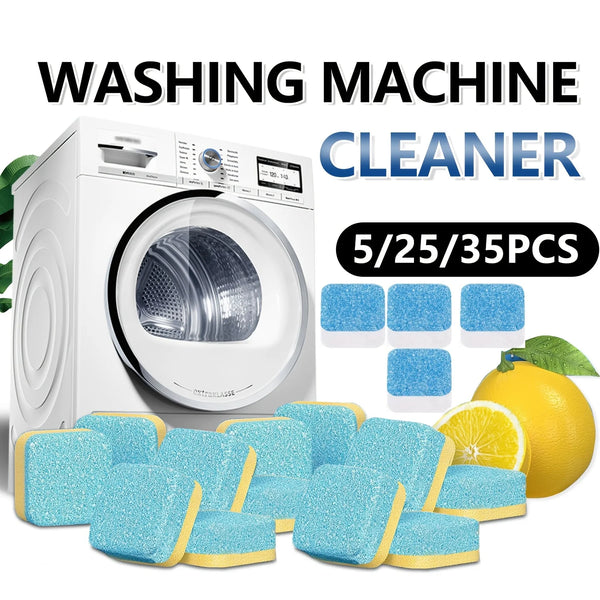 Lemon Scent Washing Machine Cleaner Tablets