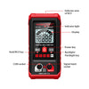 Compact Digital Multimeter with Auto-Ranging & Backlit Display