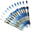 Rainbow Gradient Embroidery Thread Set - 12 Spools