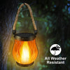 Solar-Powered Flame Lantern