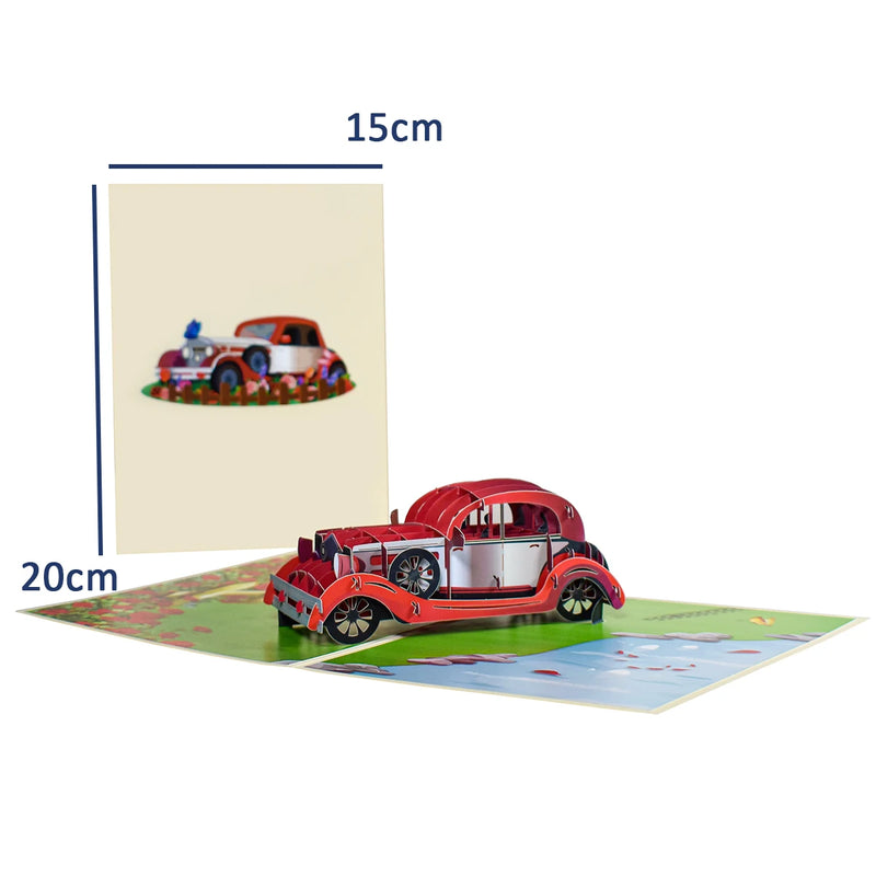 3D Pop-Up Sports Greeting Card