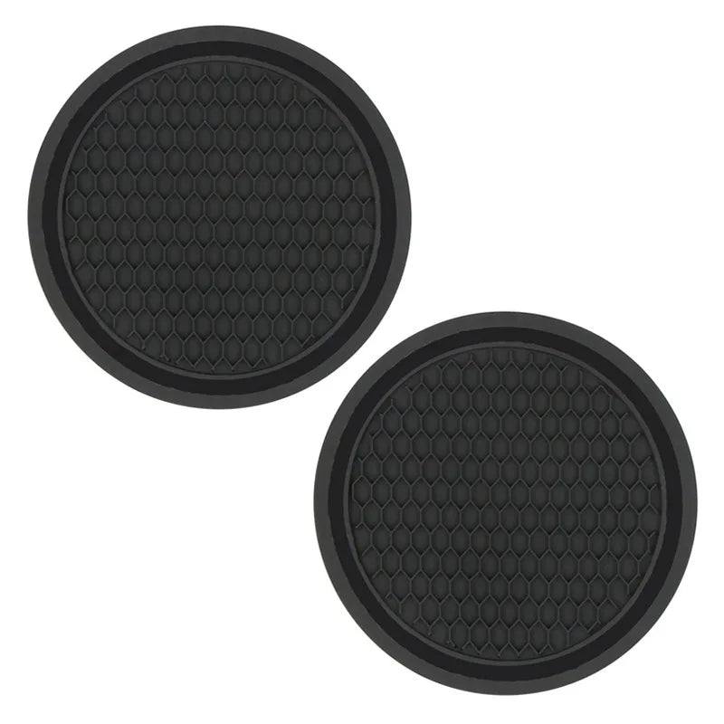 Rhinestone Crystal Car Cup Holder Coasters (Set of 2)