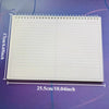 B5 Flip-Top Spiral Notebook with Thick Lined Paper, Matte Cover & Page Dividers – Ideal for College Notes & Exam Prep