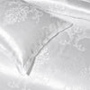 Silver Royal Luxury Duvet Cover Set with Pillowcases
