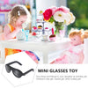Miniature Doll Sunglasses for Dollhouse Crafts
