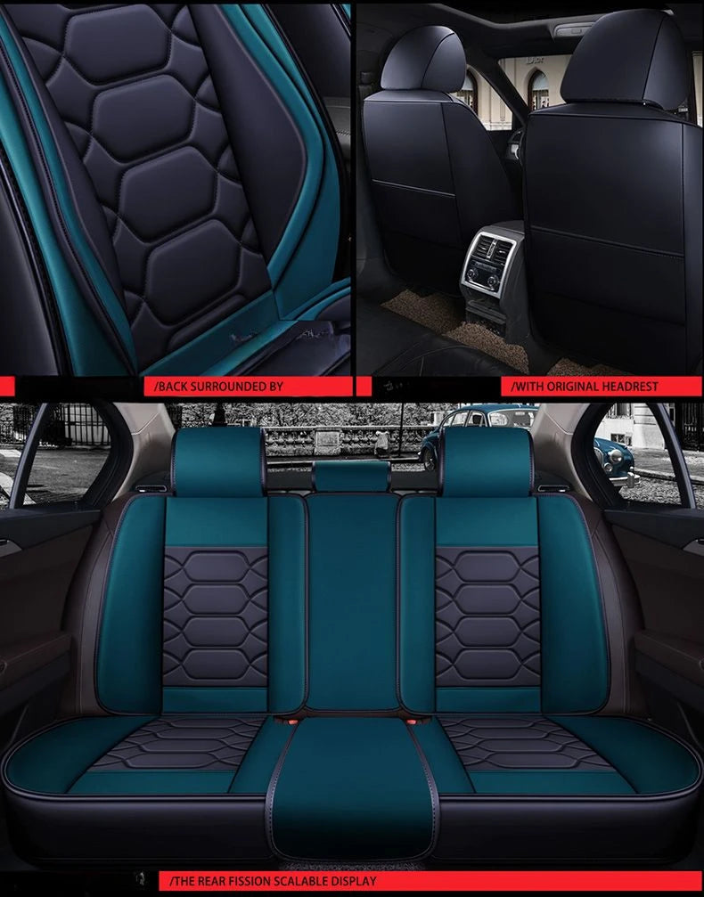 Luxury Universal Car Seat Cover Set – Full Front & Rear Protection