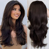 24-Inch Wavy Half Wig with Secure Clips