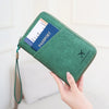 RFID Blocking Travel Passport Holder and Document Organizer