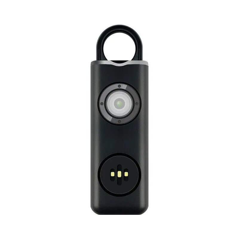 Personal Safety Siren with Strobe Light & Keychain