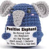 Handmade Crochet Amigurumi Doll with Love and Encouragement