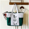 Snoopy Canvas Tote Bag with Crossbody Strap