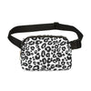 Versatile Nylon Waist Pack with Zippered Pockets