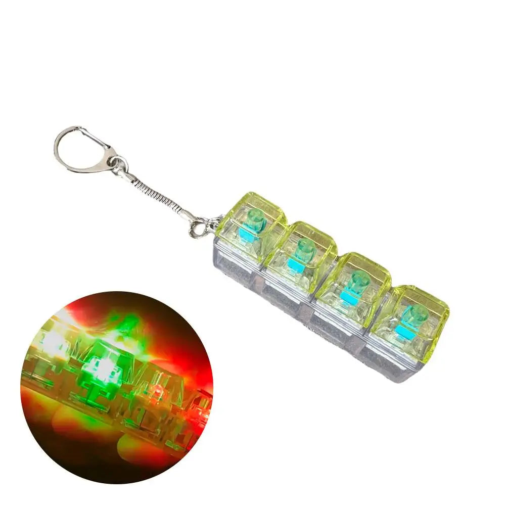 Kristall-Fidget-Keycap-Anhänger zur Stressbewältigung