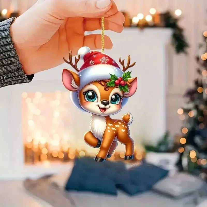 Realistic Cat Car Rearview Mirror Pendant