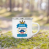 Mug de Camping en Émail « Meilleurs Parents »