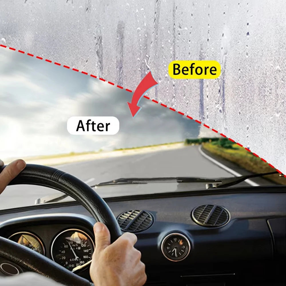 Long-Lasting Anti-Fog Glass Treatment for Clear Winter Driving