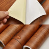 Realistic Wood Grain Self-Adhesive Wall Decals