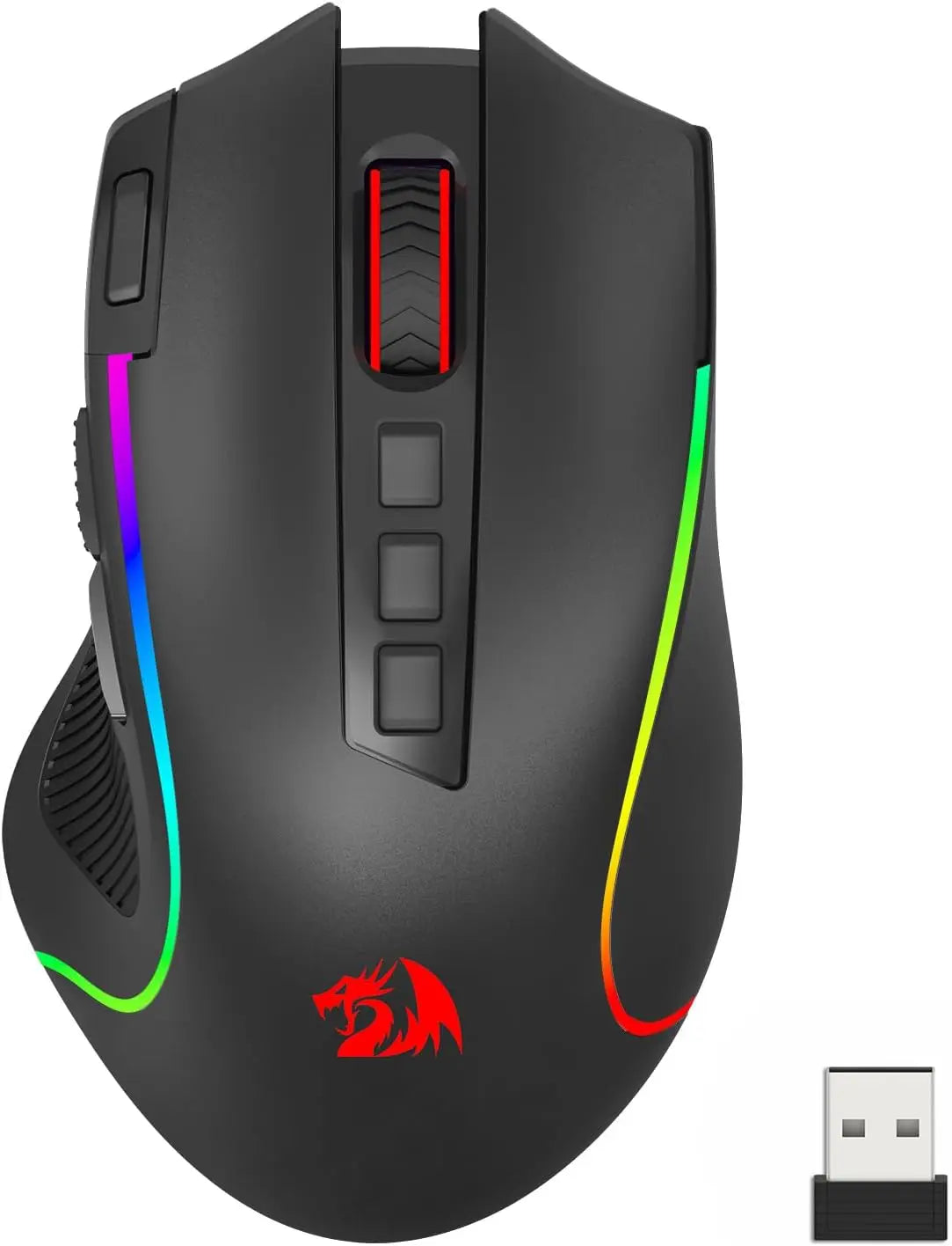 Redragon M612 PRO Gaming Mouse with Advanced 8,000 DPI Sensor and RGB Lighting