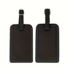 Personalized Faux Leather Passport and Luggage Tag Set