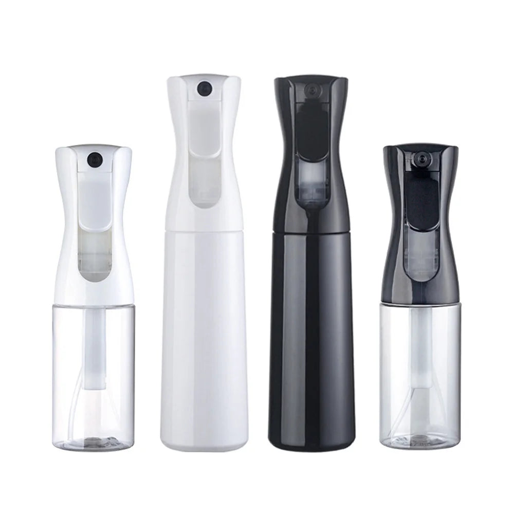 High-Pressure Continuous Mist Spray Bottle for Hair, Plants & Cleaning