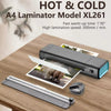 9-Inch Hot & Cold Laminator for Documents and Photos