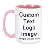 Personalized 15oz Ceramic Coffee Mug